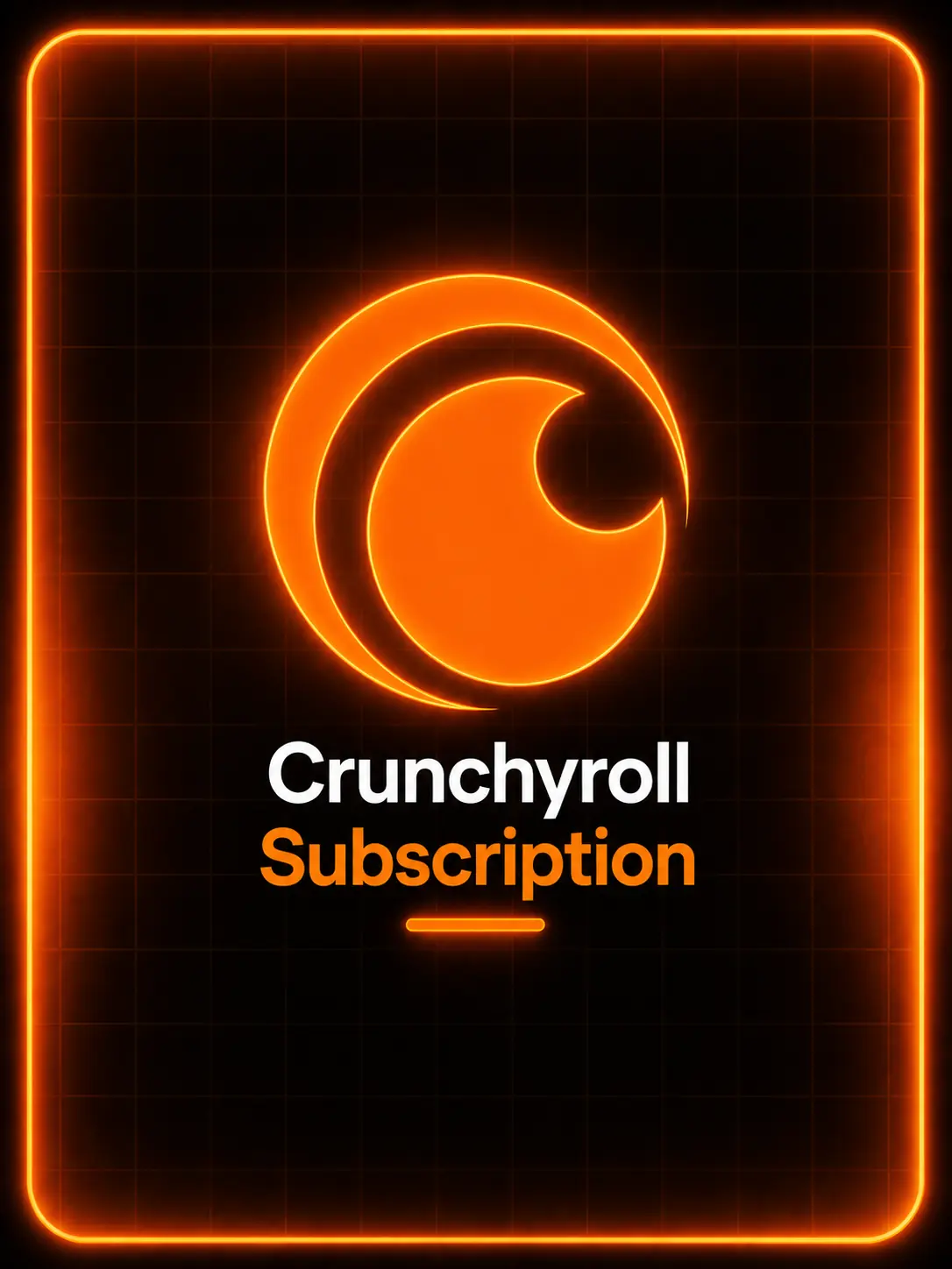 Crunchyroll Subscription - Premium anime streaming service with the world's largest anime library.