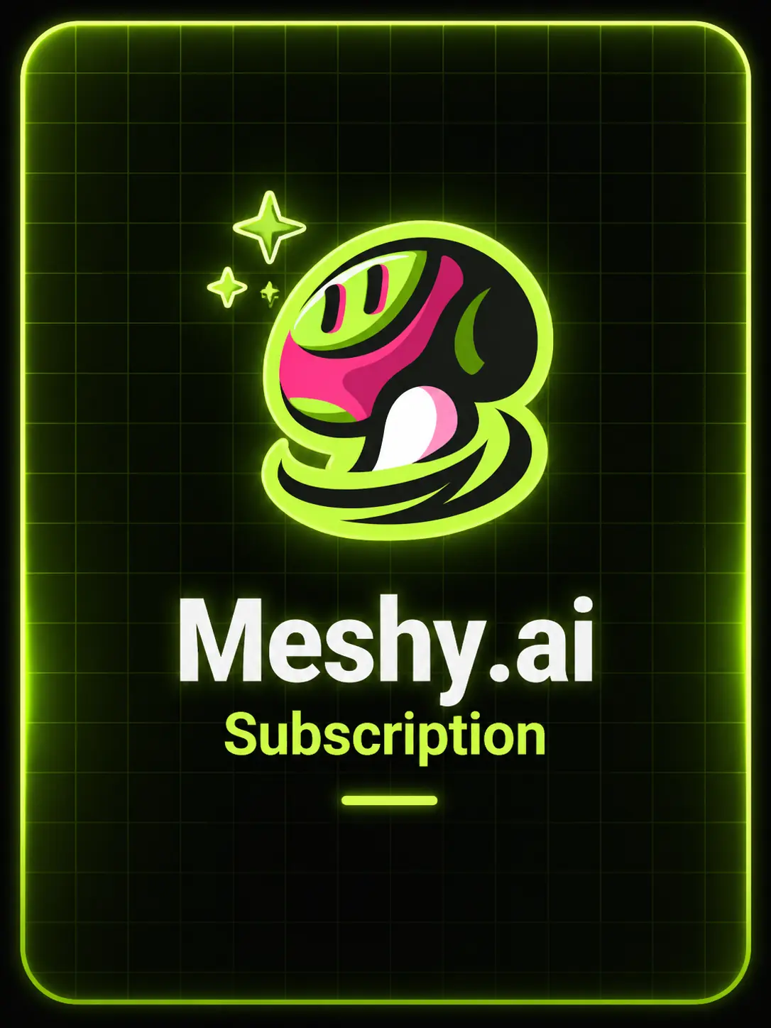 Meshy AI Pro Subscription -