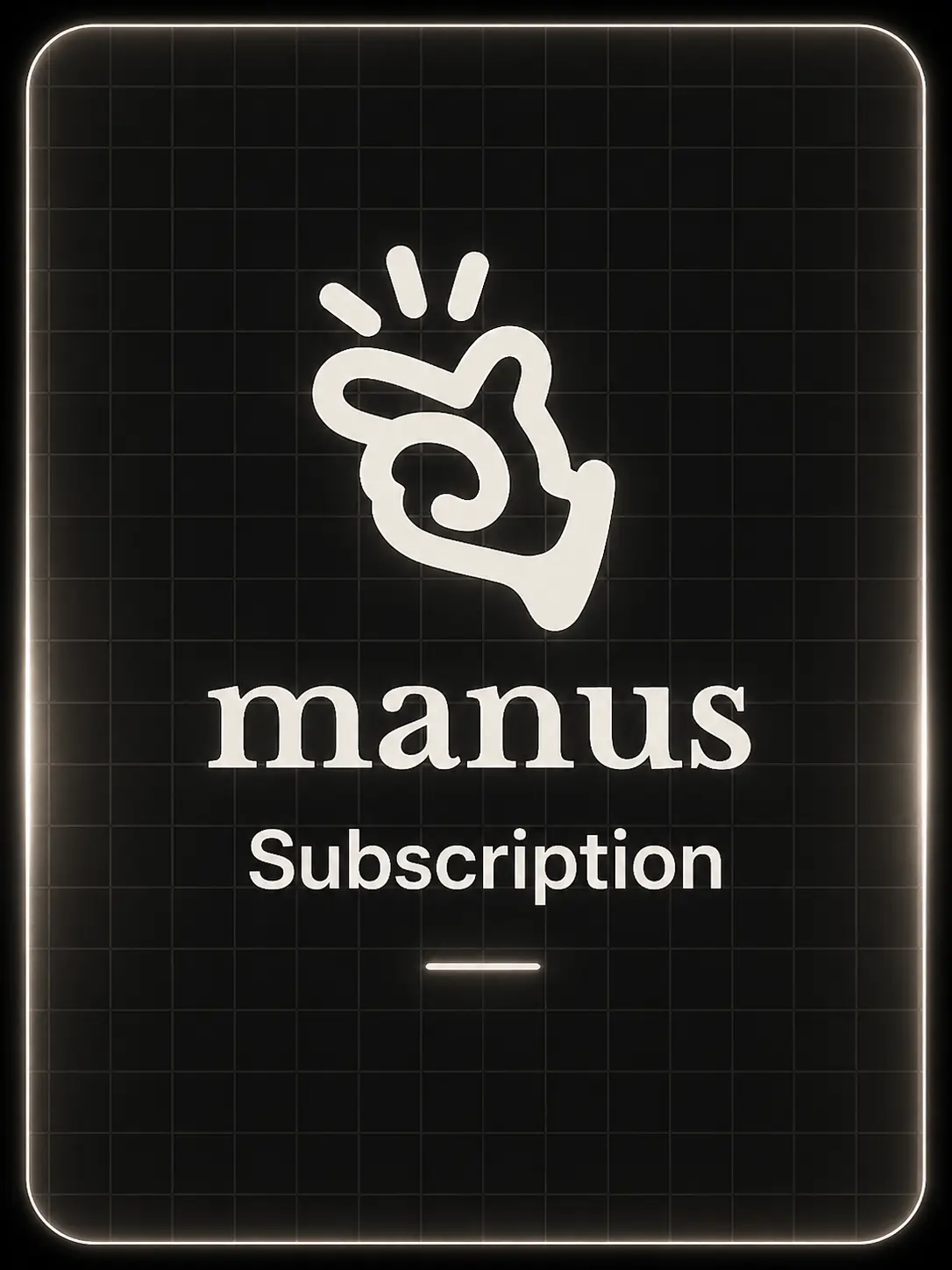 Manus Pro Account -