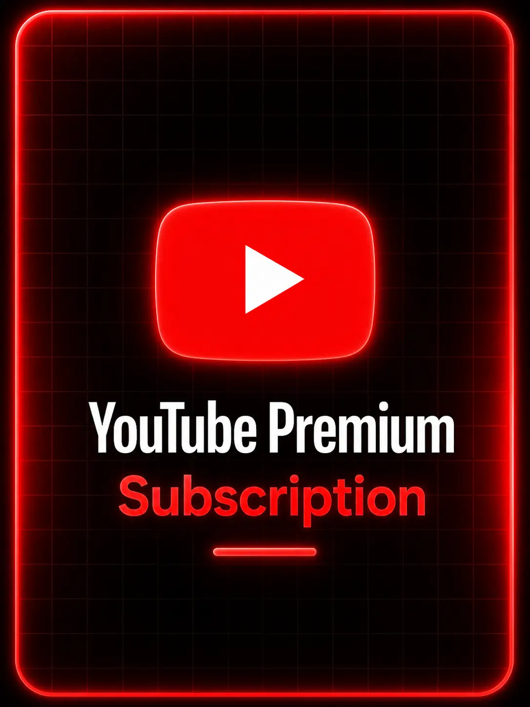 YouTube Premium Subscription -